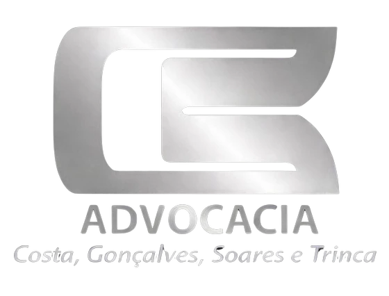 Monograma prateado do escritório
